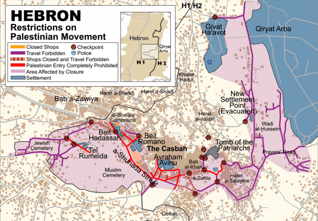 Hebron map